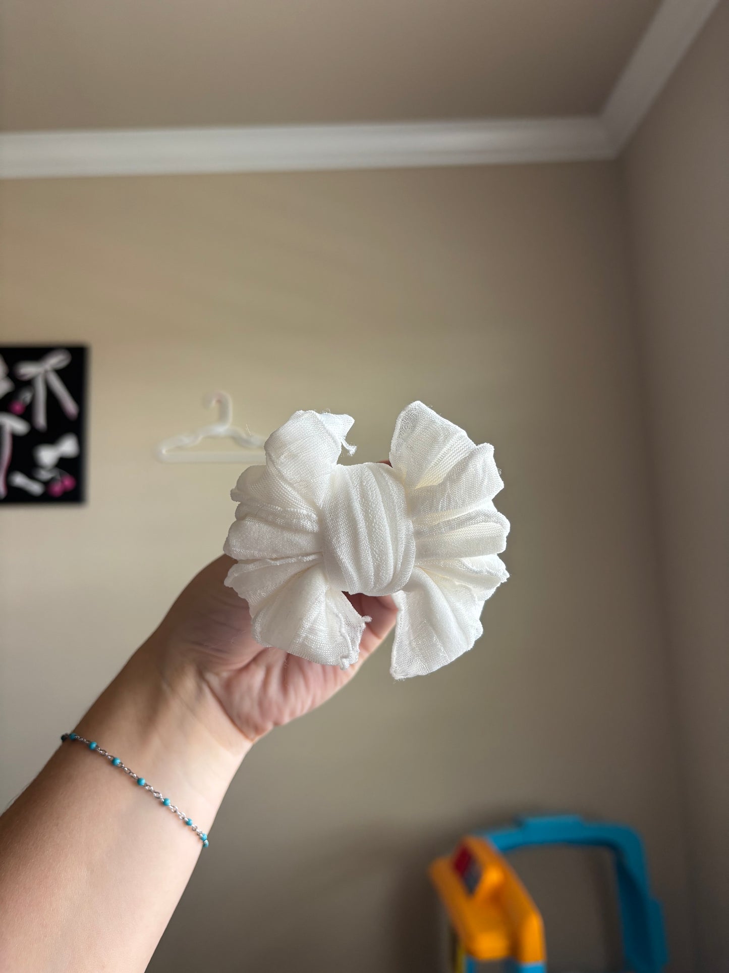 3” white