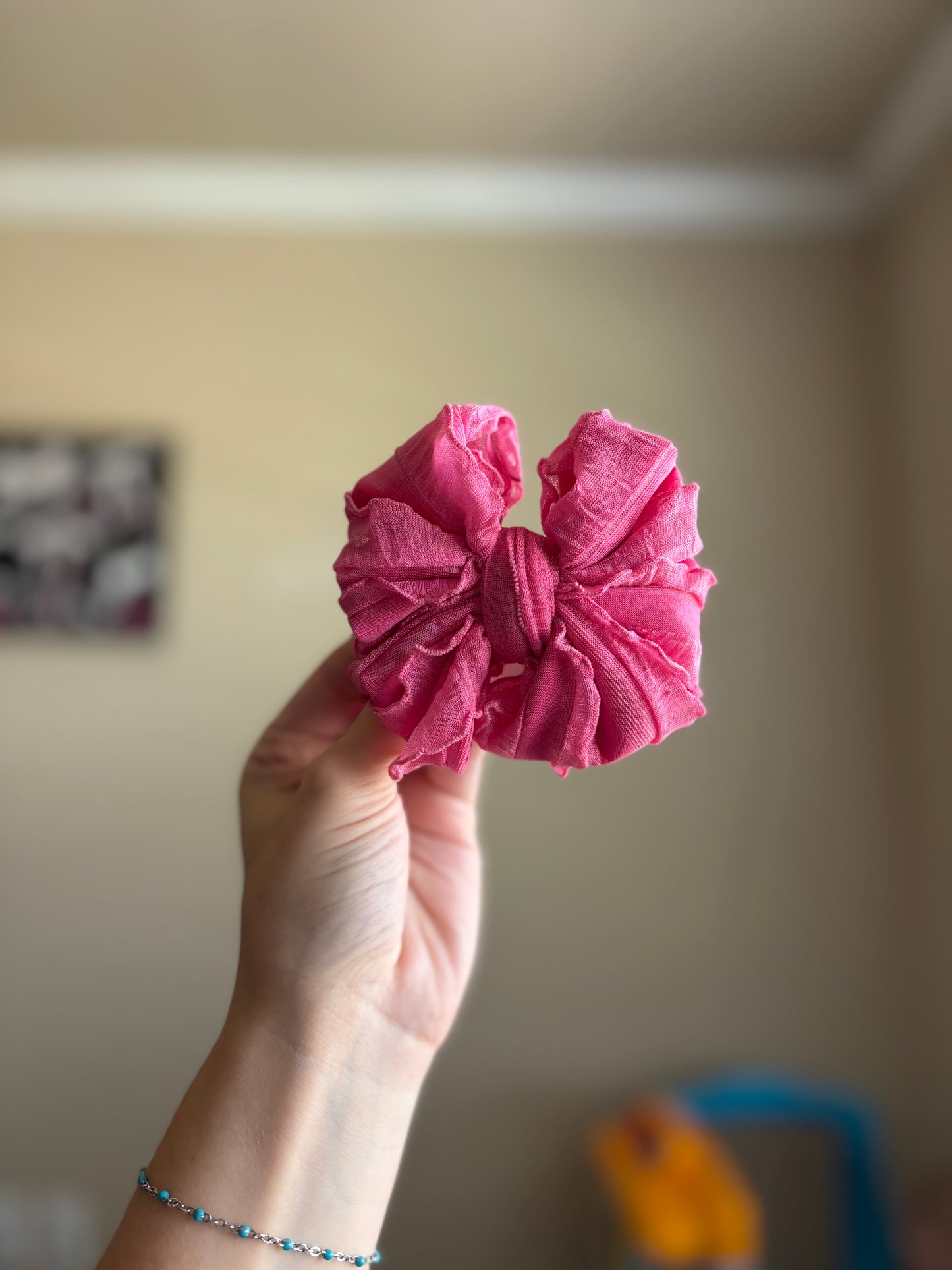 4” dark pink