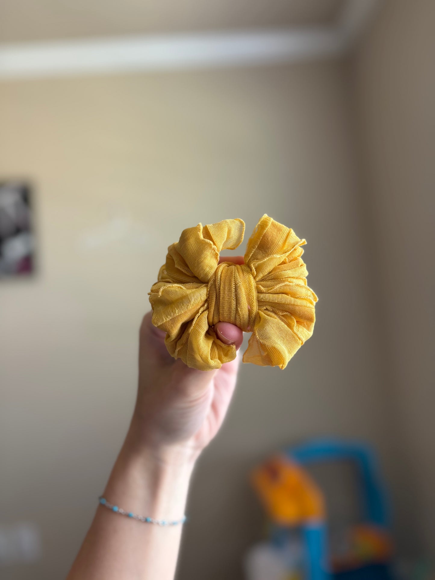 4” mustard