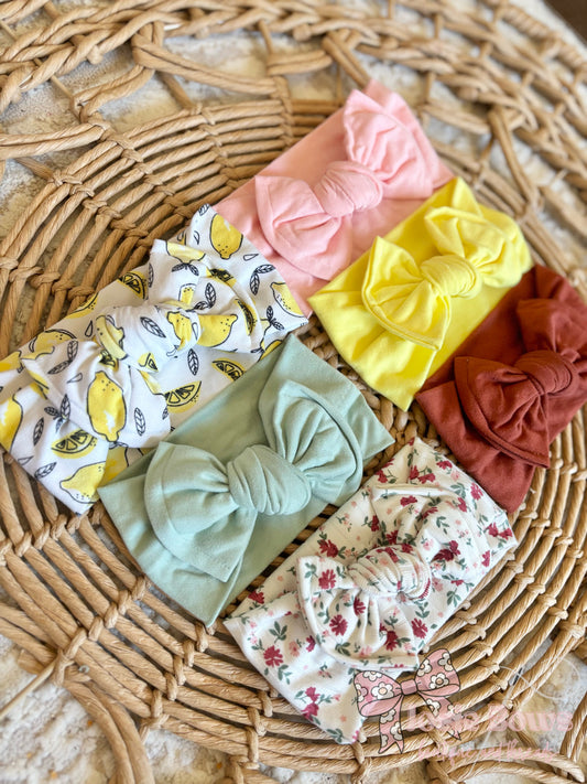 Chunky knot bows INFANT